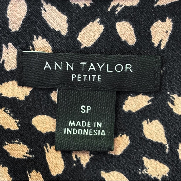 SOLD - Ann Taylor – Petite Ruffled V-Neck Pullover Top – Petite Small - Picture 9 of 10